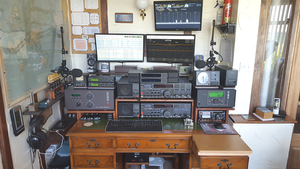 G0UII Amateur Radio Station, May 2018